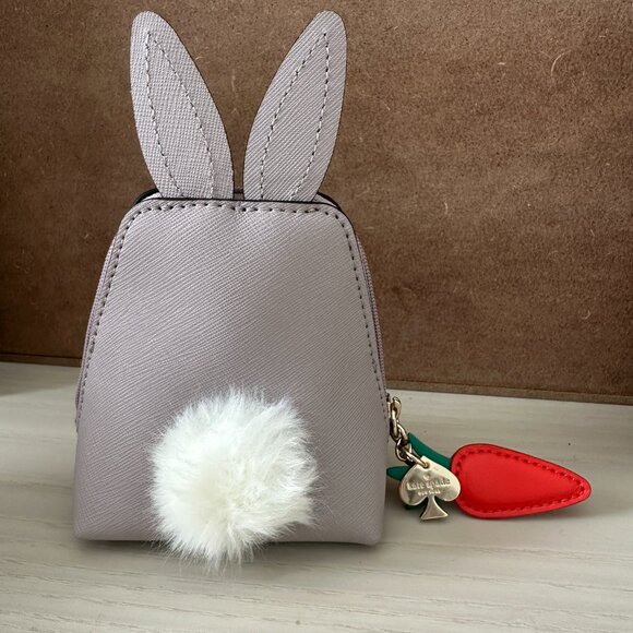 Kate Spade Hop To It Rabbit Coin Purse - Picture 2 of 4